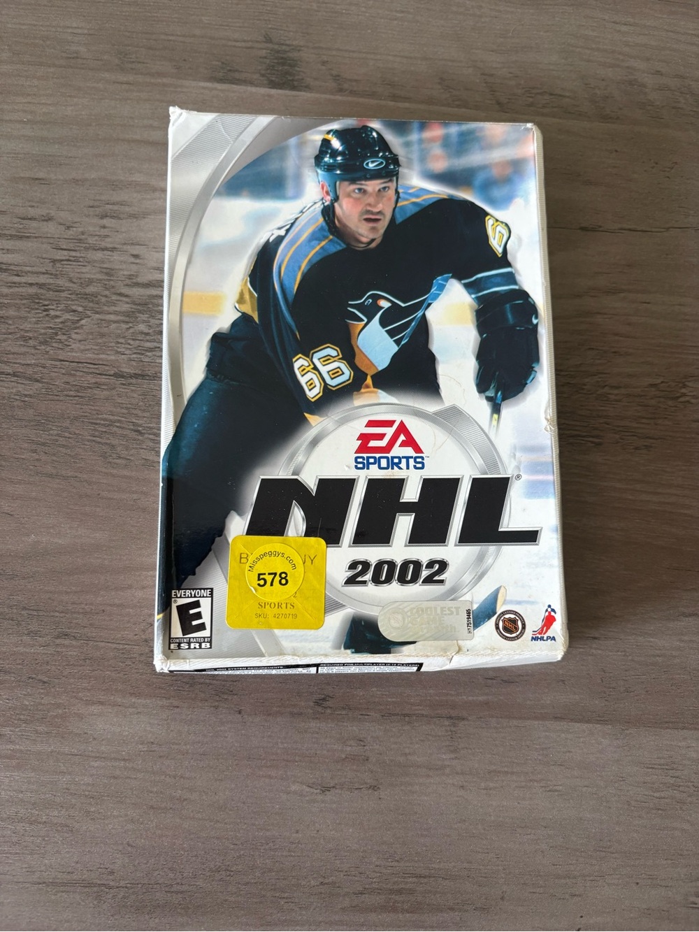 EA Sports NHL 2002 PC Computer Game Complete Big Box Vintage Hockey